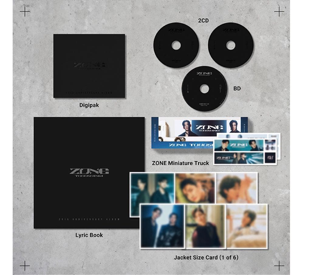 【未使用】東方神起 ZONE 20周年記念 初回限定超豪華盤 アルバム