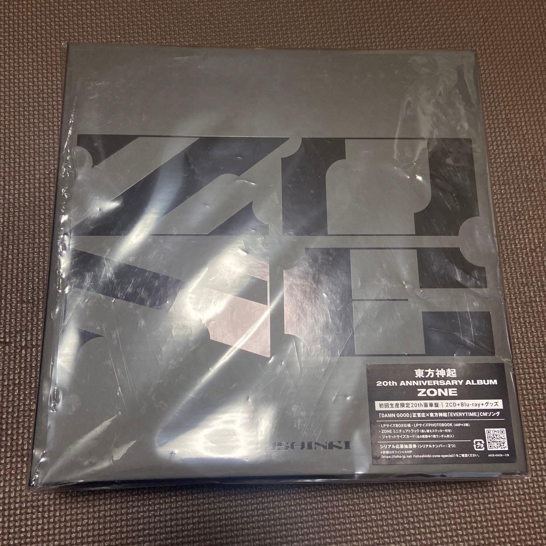 【未使用】東方神起 ZONE 20周年記念 初回限定超豪華盤 アルバム