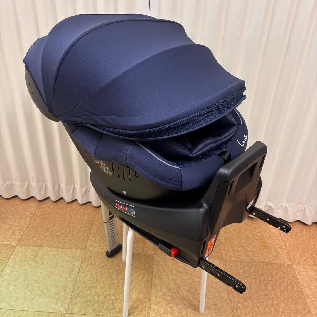 ☆綺麗☆　新生児OK　クレイドル・オーカ　クルターンプライム　ISOFIX固定