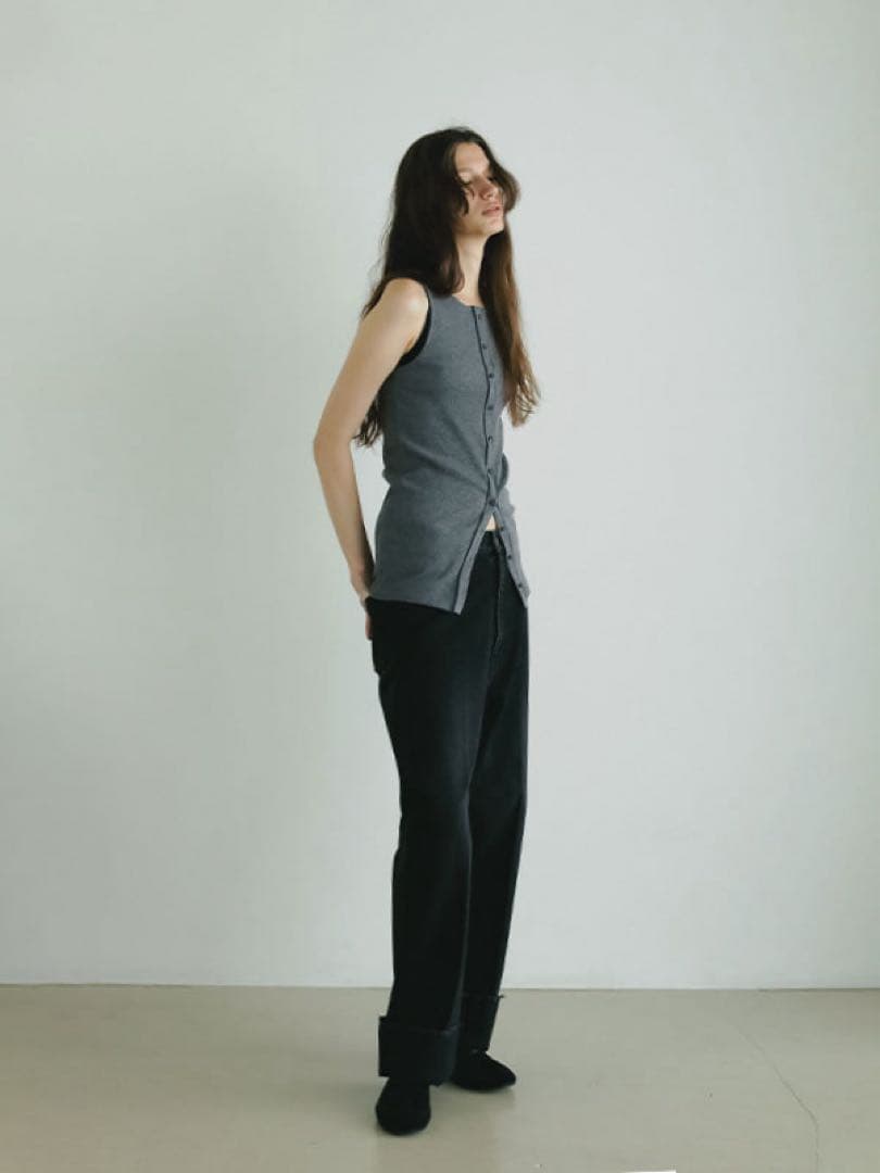 ETRE TOKYO 新作 完売 フロントオープンタンクトップ レイヤード 新品