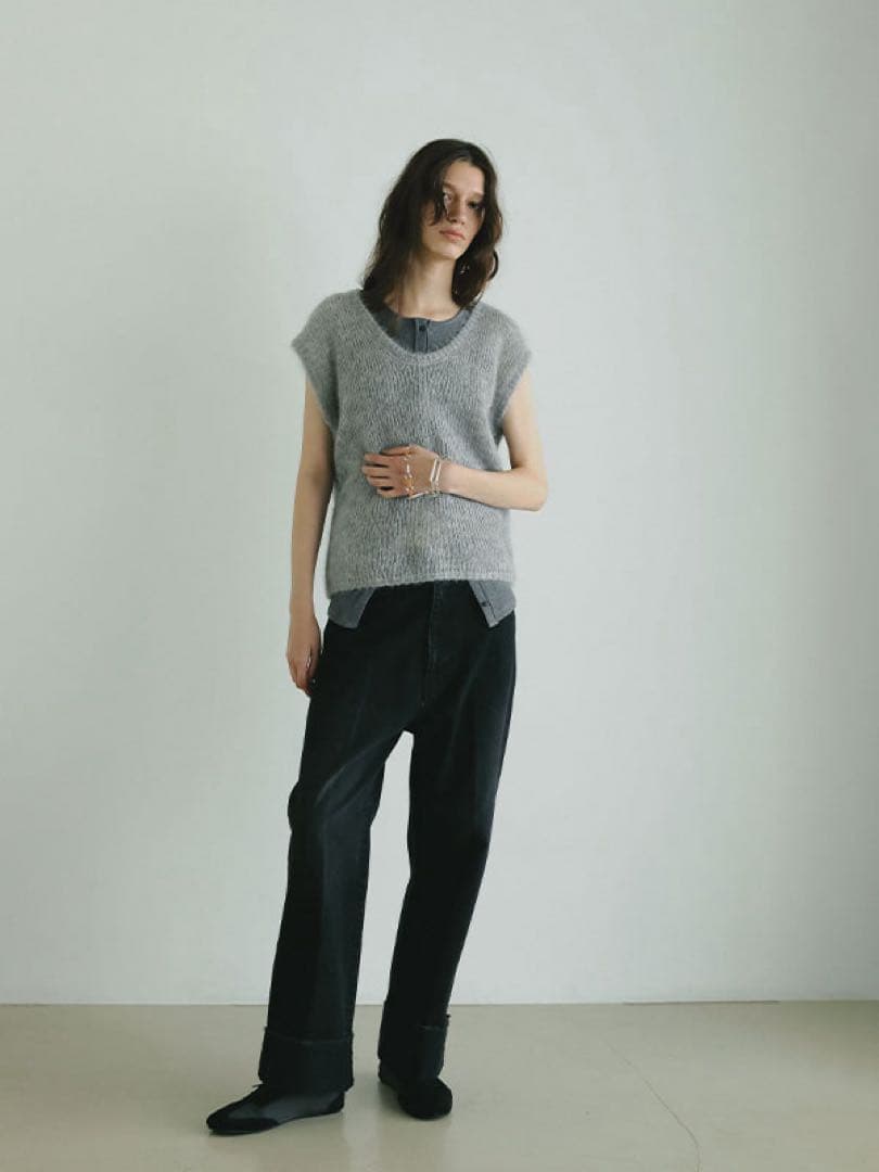 ETRE TOKYO 新作 完売 フロントオープンタンクトップ レイヤード 新品