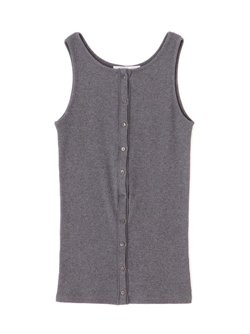 ETRE TOKYO 新作 完売 フロントオープンタンクトップ レイヤード 新品