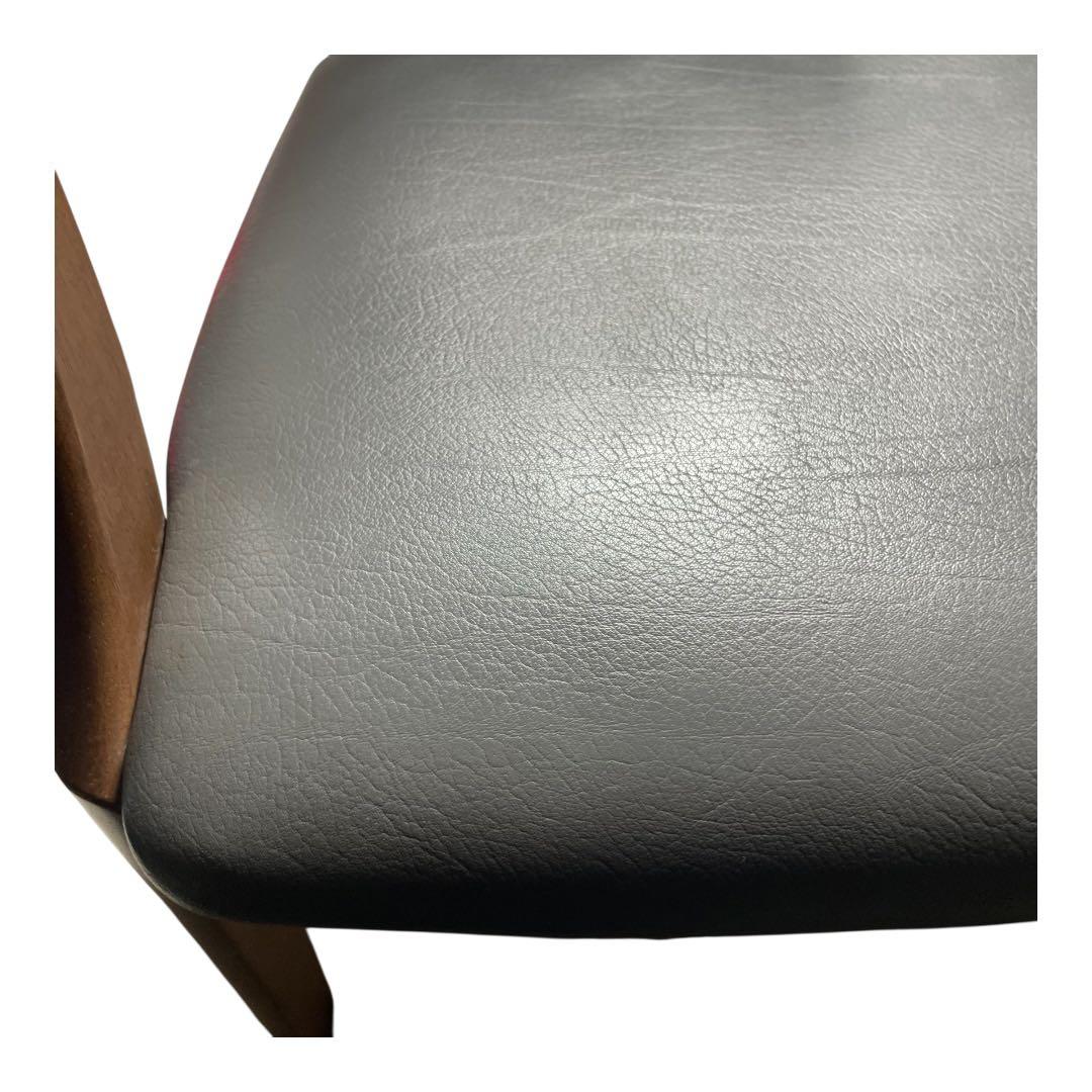 オールドカリモク　ダイニングチェア　アームレスト