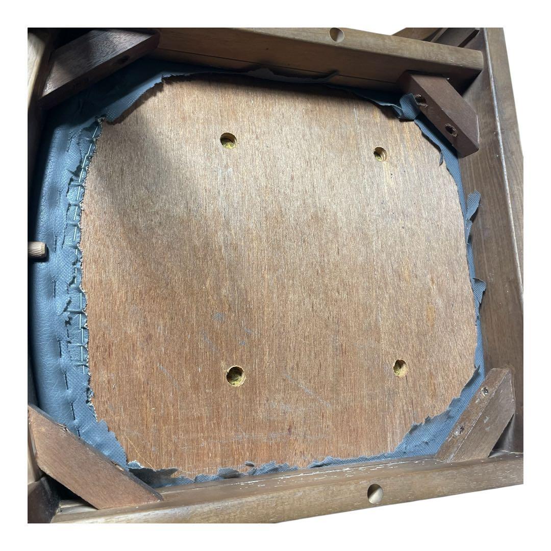 オールドカリモク　ダイニングチェア　アームレスト