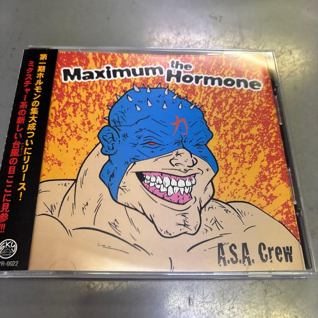 マキシマム ザ ホルモン A.S.A.CREW 廃盤　帯付き
