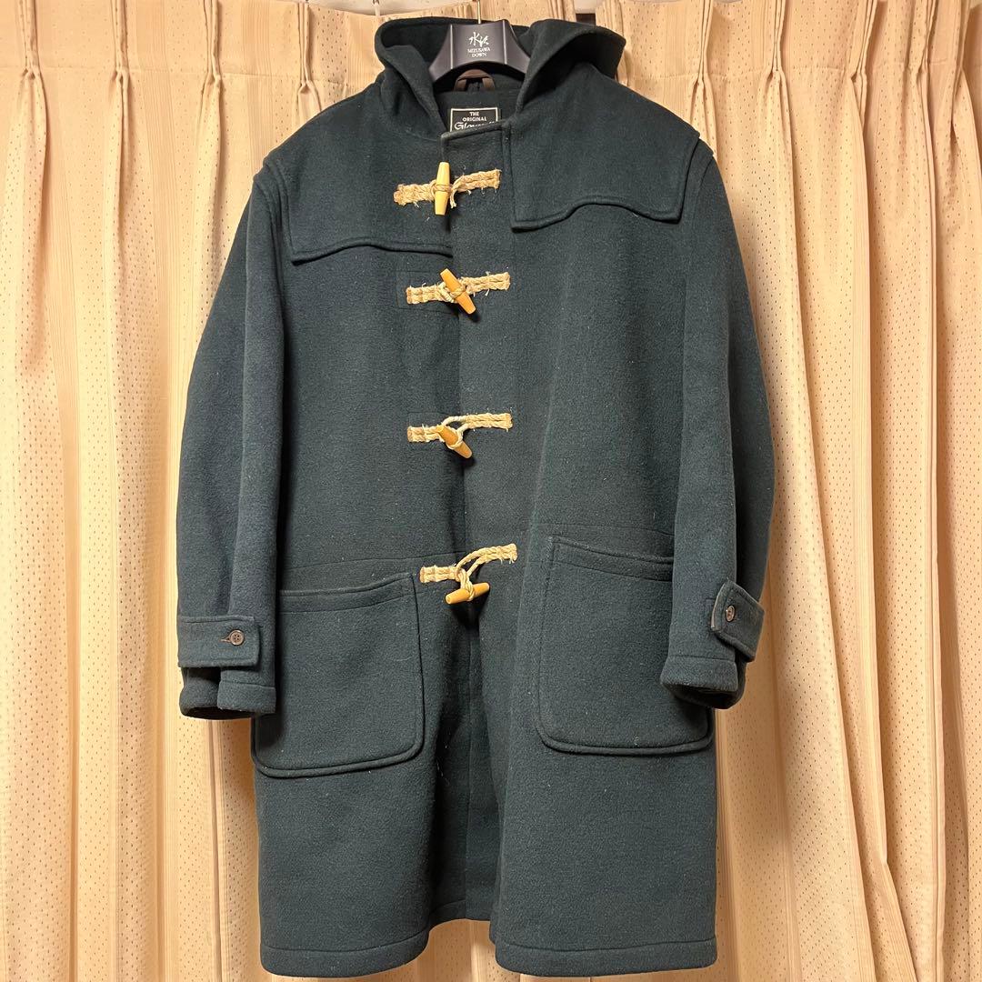 【英国製】グローバーオール ダッフルコート XL 希少カーキ 木製トグル