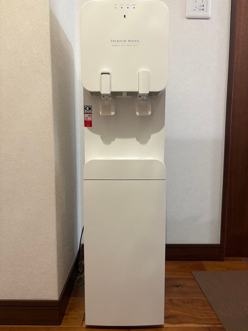 プレミアムウォーター ウォーターサーバー ファムフィットHC22DL-PW-WH