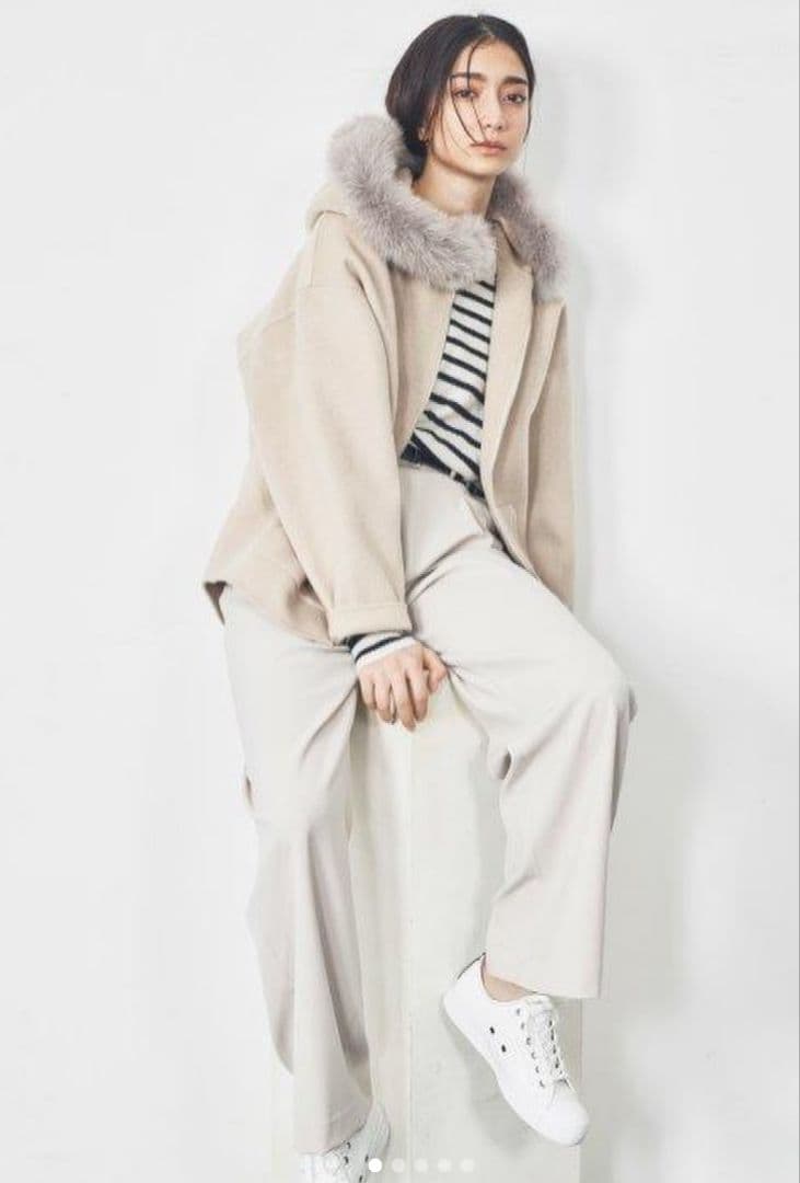 【blancvert】ジーロンリバーフードジャケット