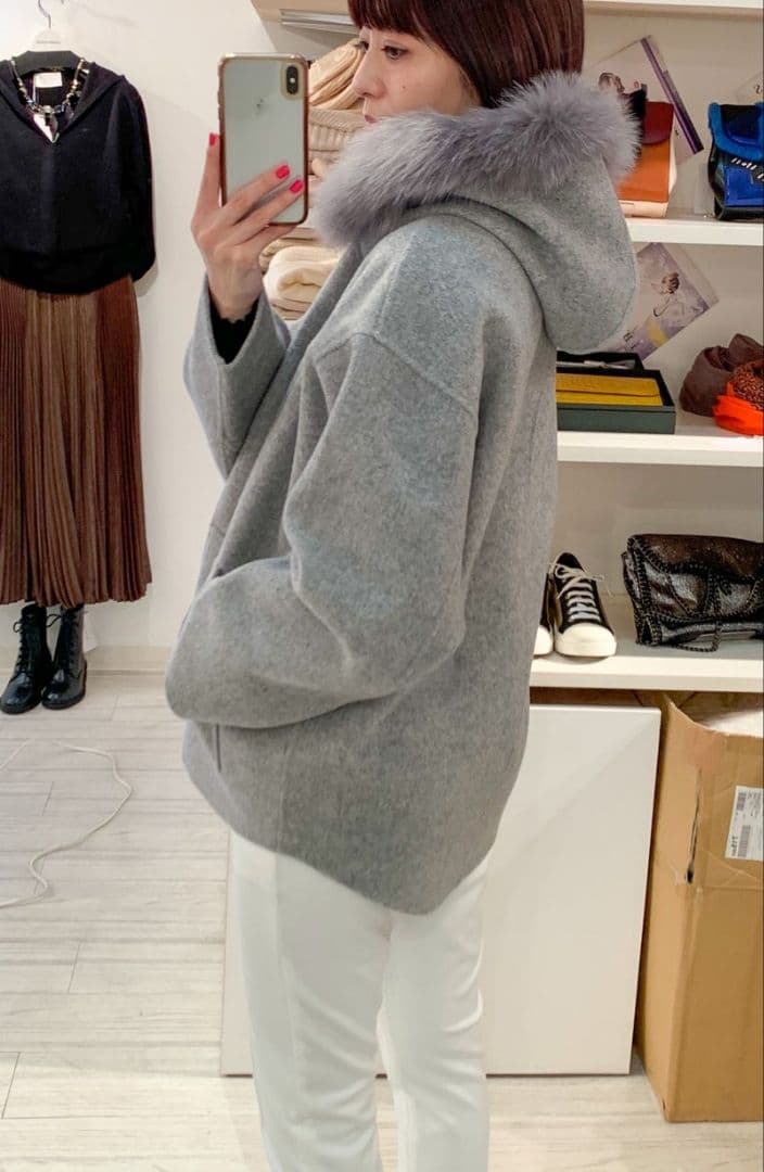 【blancvert】ジーロンリバーフードジャケット