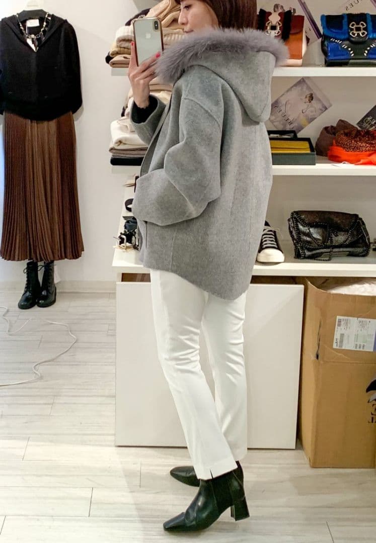 【blancvert】ジーロンリバーフードジャケット