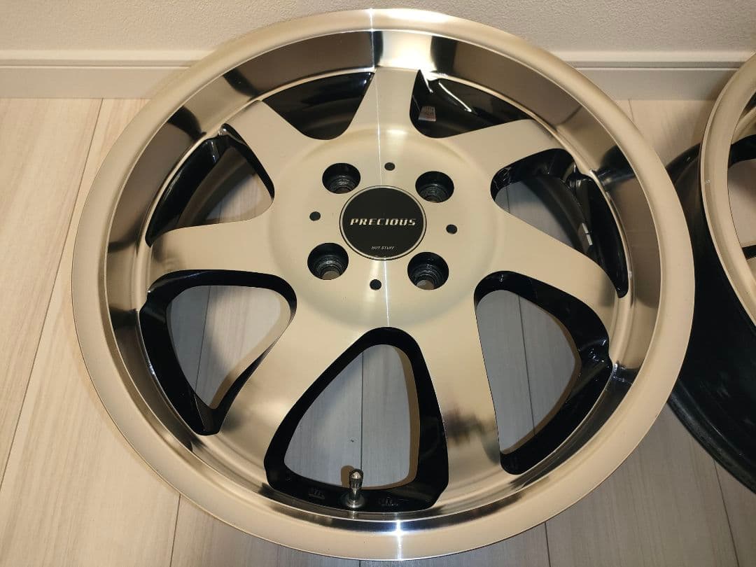 深リムHOTSTUFFPrecious CUPII4本 5J-16 PCD100