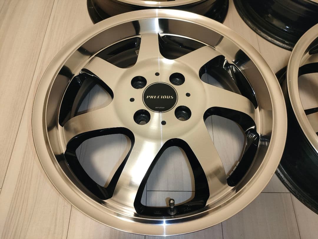 深リムHOTSTUFFPrecious CUPII4本 5J-16 PCD100