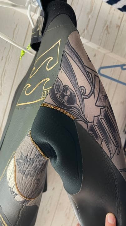 ビラボン　フルオーダー　ウェットスーツ