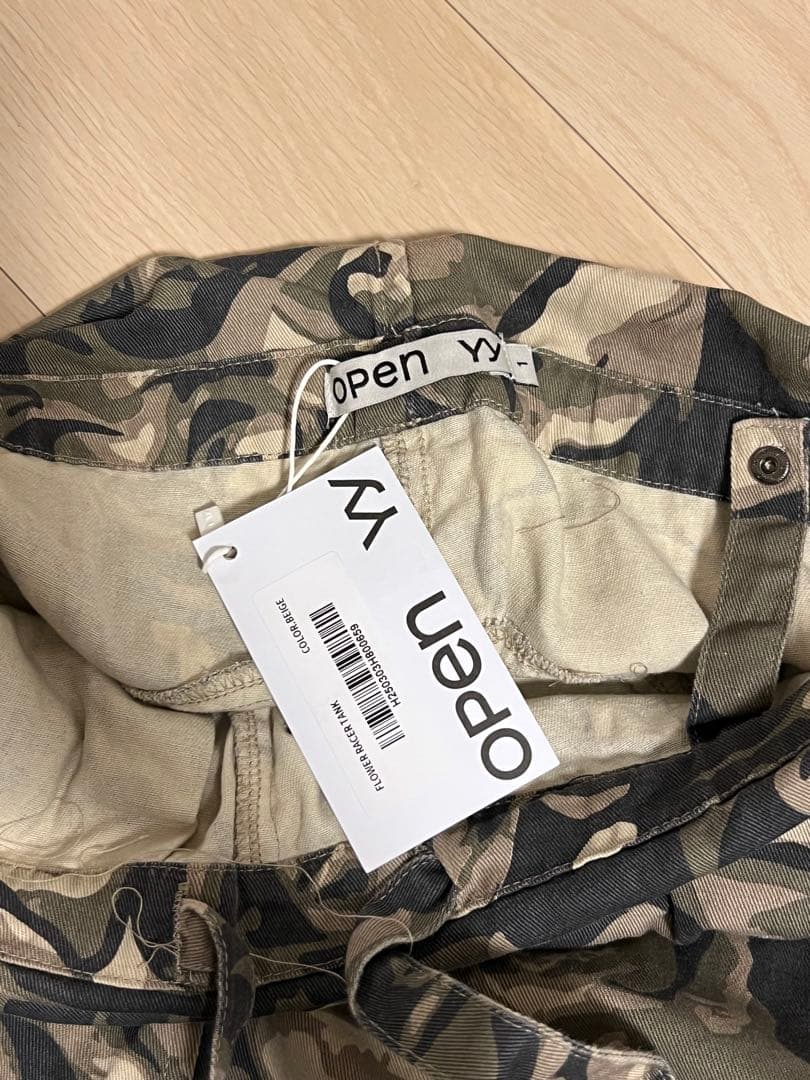 Open Yy カモフラ　カーゴパンツ