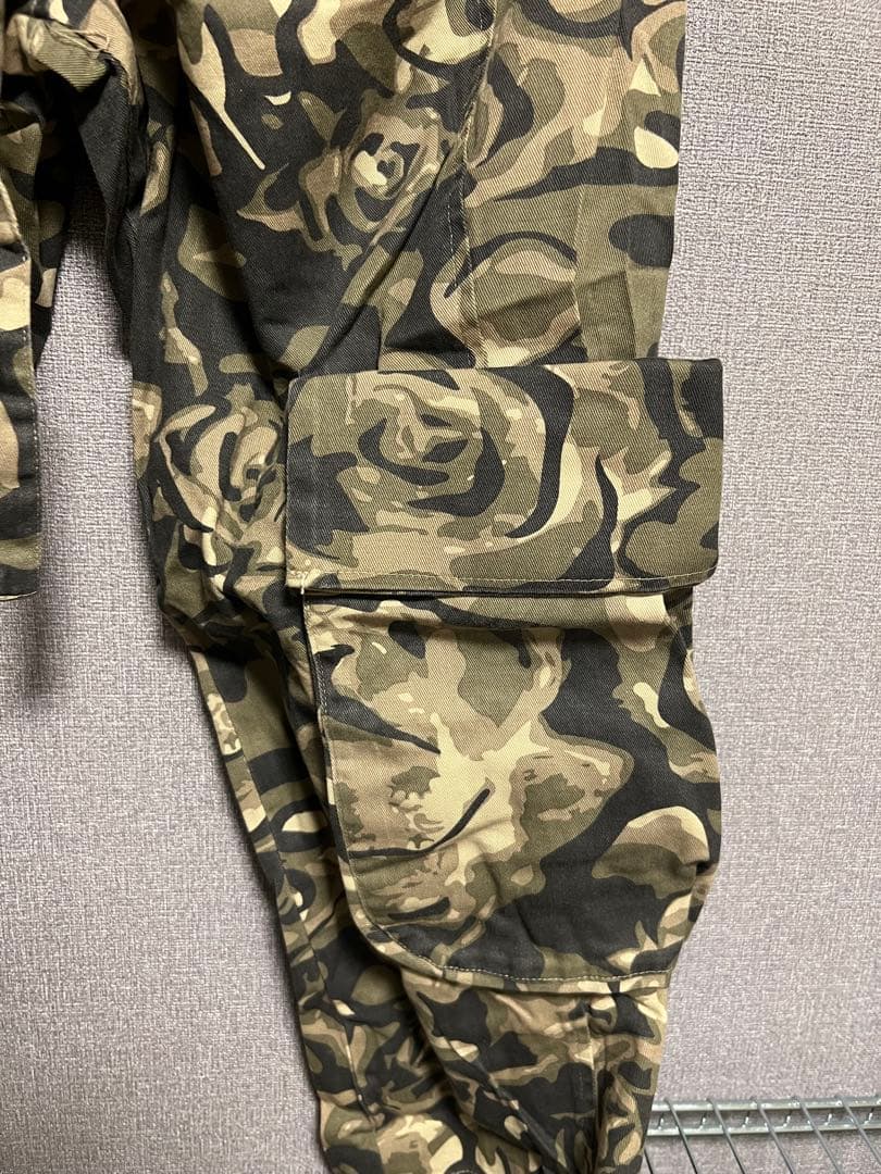 Open Yy カモフラ　カーゴパンツ