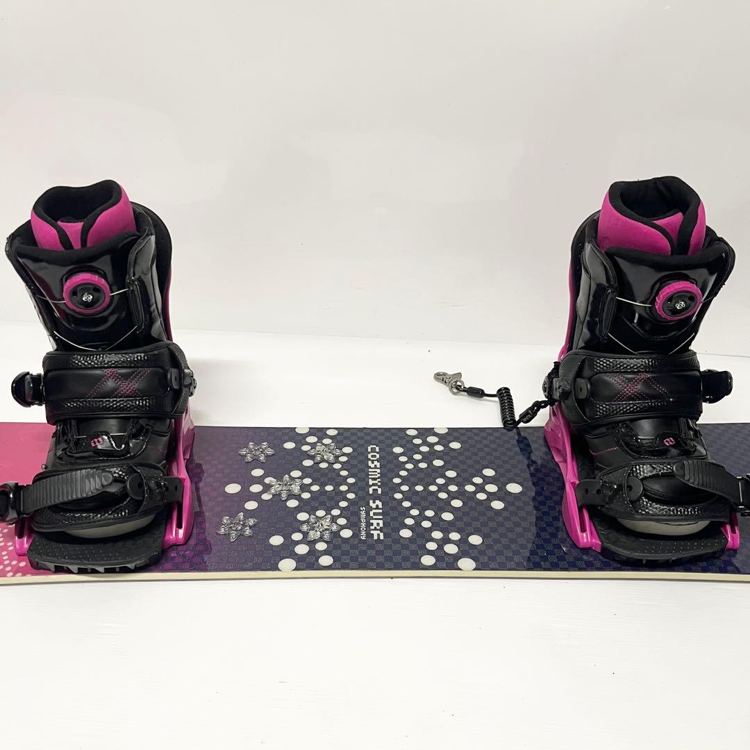 レディース スノボセット 女性用　スノーボード　ビンディング　スノボブーツ