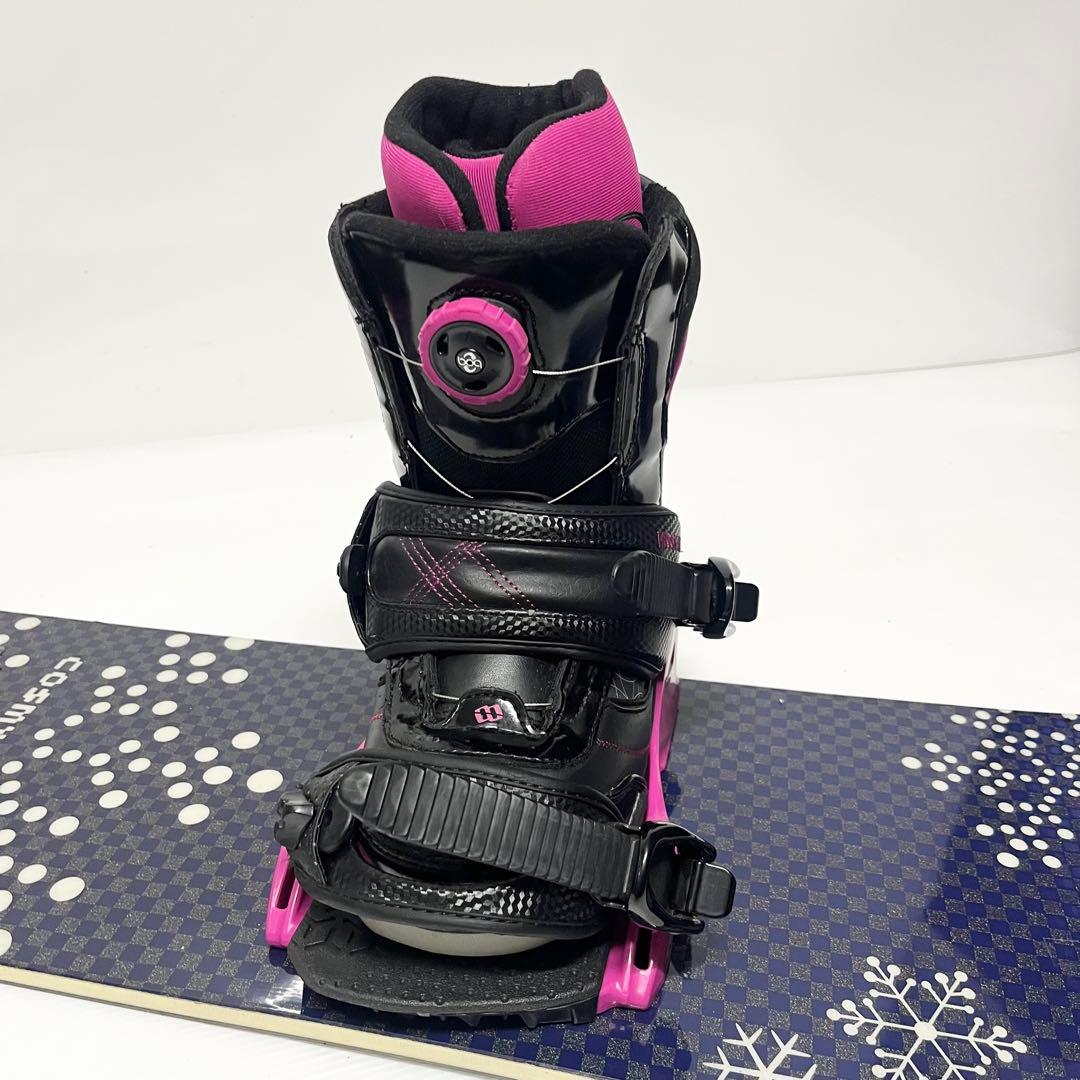 レディース スノボセット 女性用　スノーボード　ビンディング　スノボブーツ