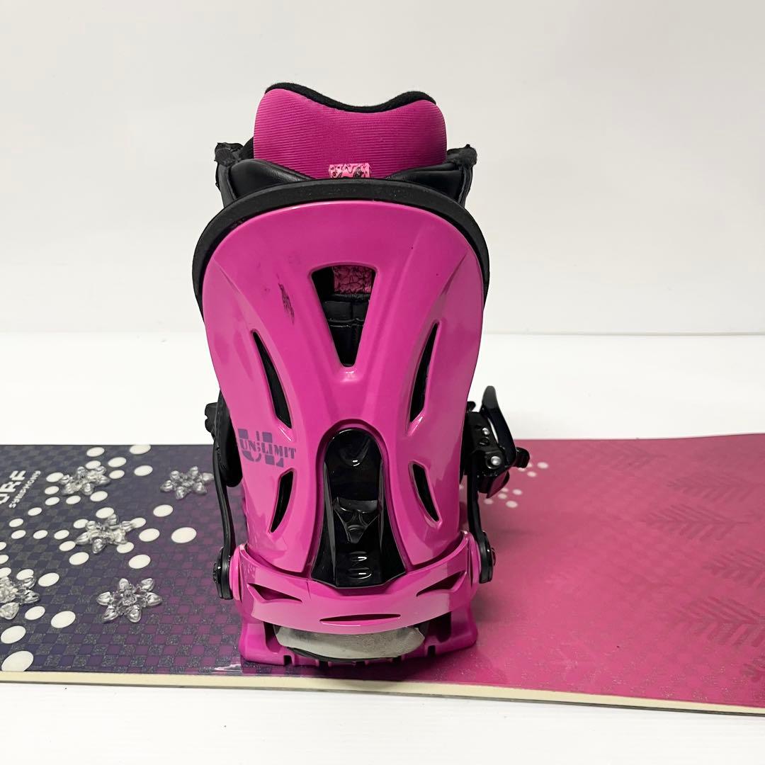 レディース スノボセット 女性用　スノーボード　ビンディング　スノボブーツ