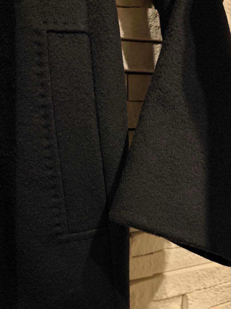 Max&Co マックスマーラ　ロングコート　ブラック　40 L アンゴラ混