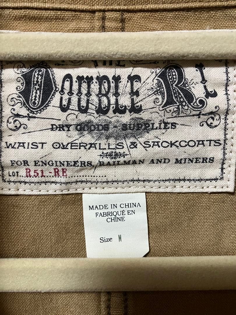 Double RL EMETT JACKET カバーオール