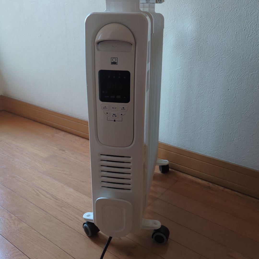 オイルヒーター デジタル操作パネル付き