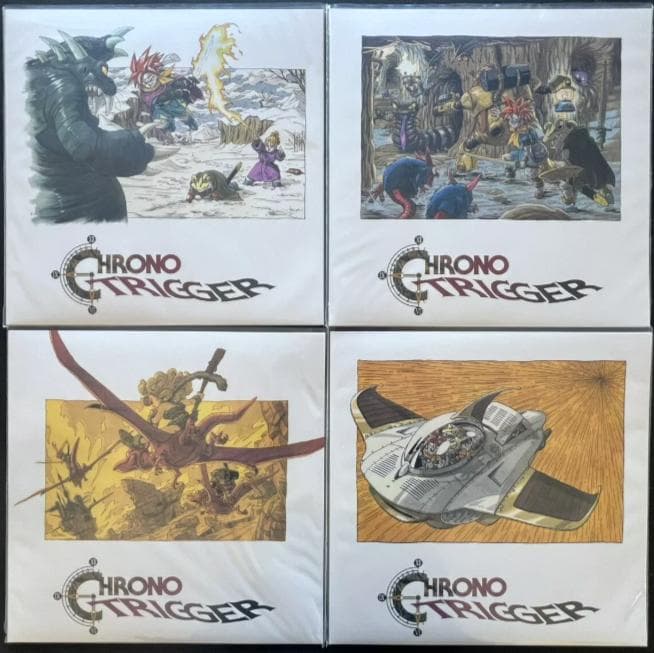 希少 未使用 海外盤 クロノトリガー サウンドトラック レコード 限定セット
