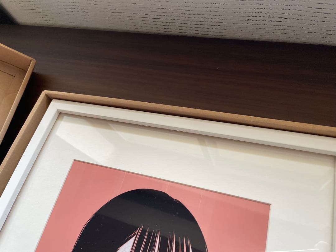 来栖りん、古塔つみ　シルクスクリーン　直筆サイン入り