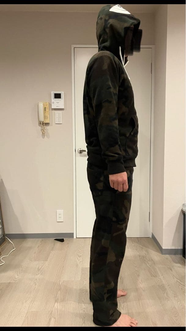 ノースフェイス 迷彩フリースセットアップ