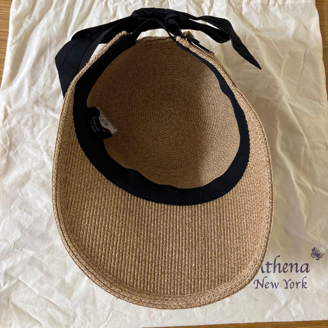 Athena New York アシーナニューヨーク　麦わら帽子　キャップ