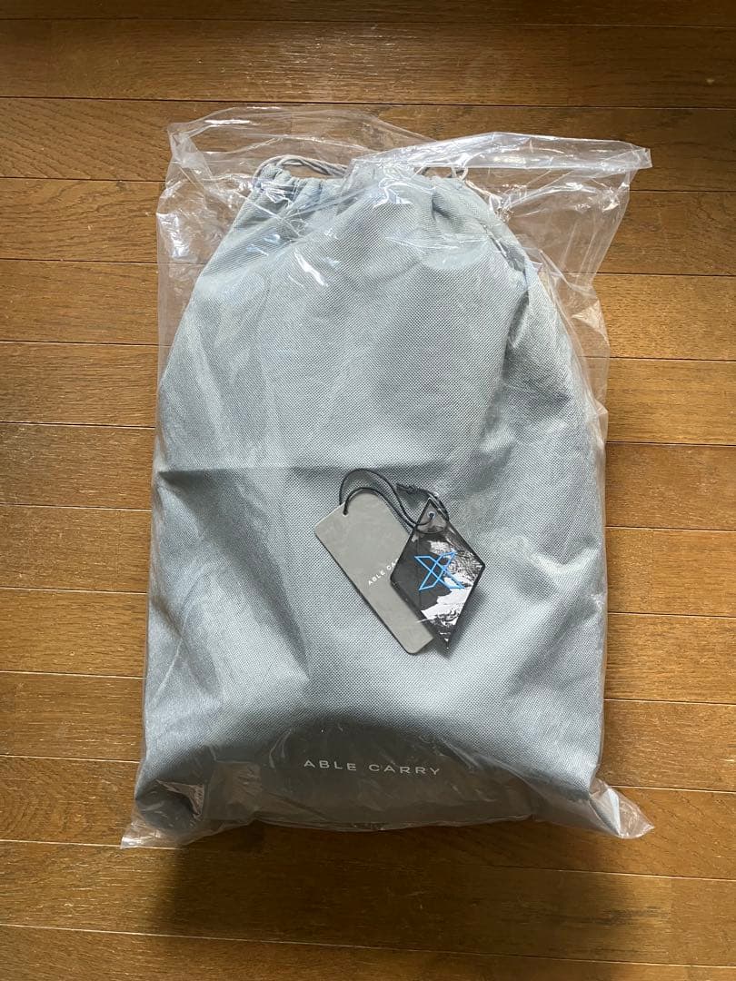 【極美品】ablecarry DAILY PLUS black バッグハンガー付