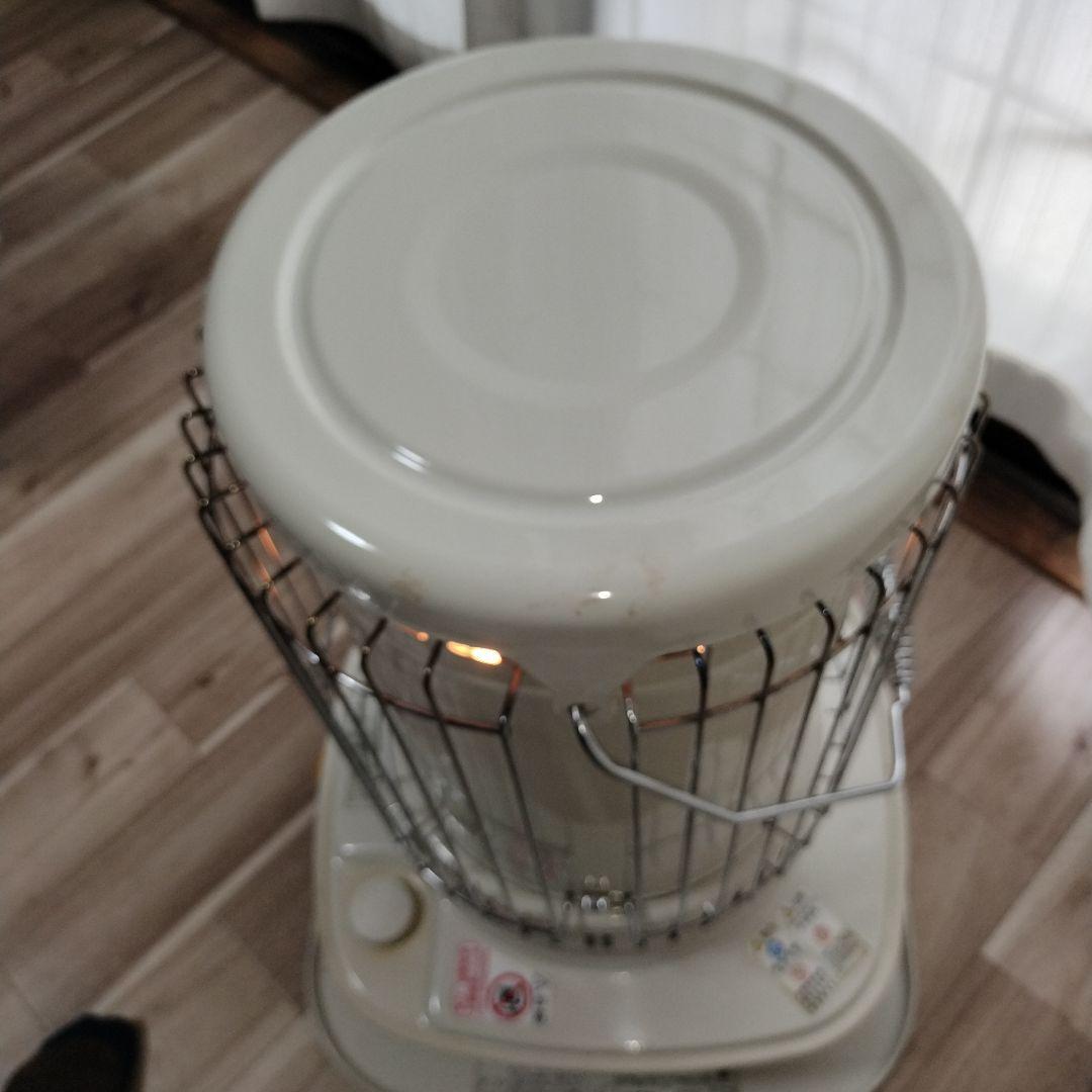 18畳〜23畳　強力暖房　CORONA　対流型石油ストーブ遠赤外線炎筒　ホワイト