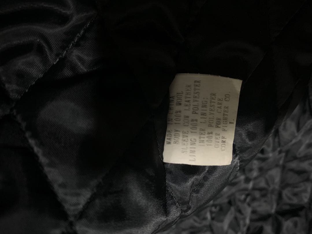 corefighterスタジャン コアファイター Lサイズ エンジ 美品