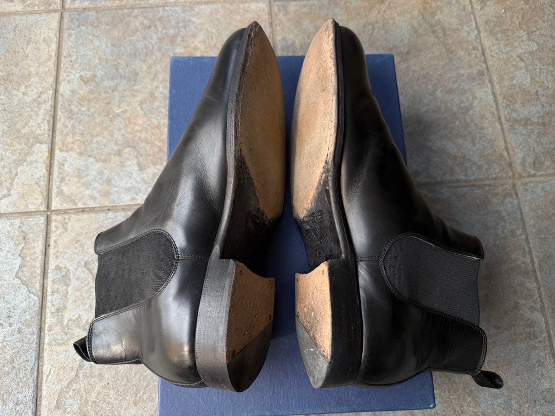 週末値下・ジャランスリワヤ　グリーンレーベル　サイドゴアブーツ　グッドイヤー43