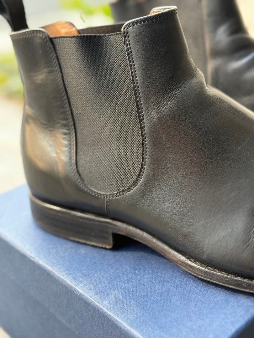 週末値下・ジャランスリワヤ　グリーンレーベル　サイドゴアブーツ　グッドイヤー43