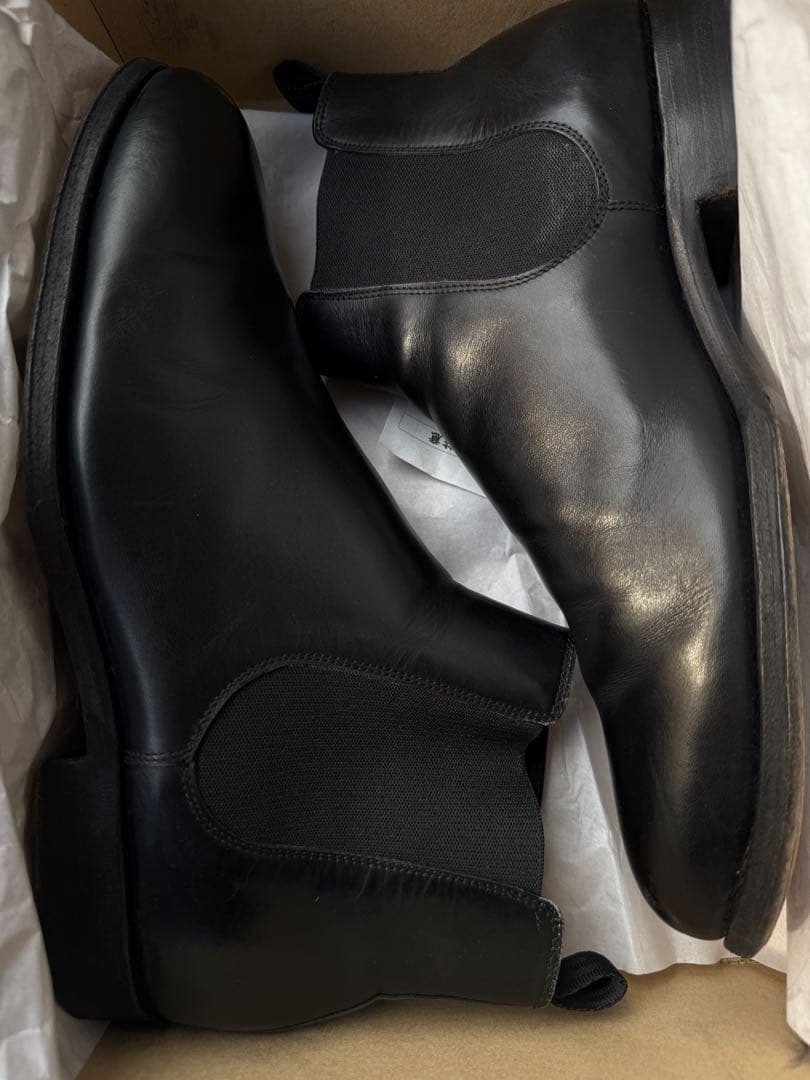 週末値下・ジャランスリワヤ　グリーンレーベル　サイドゴアブーツ　グッドイヤー43