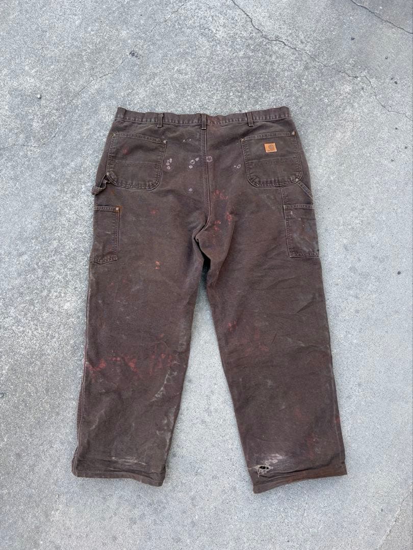 カーハート　ダブルニー　ブラウン　w44