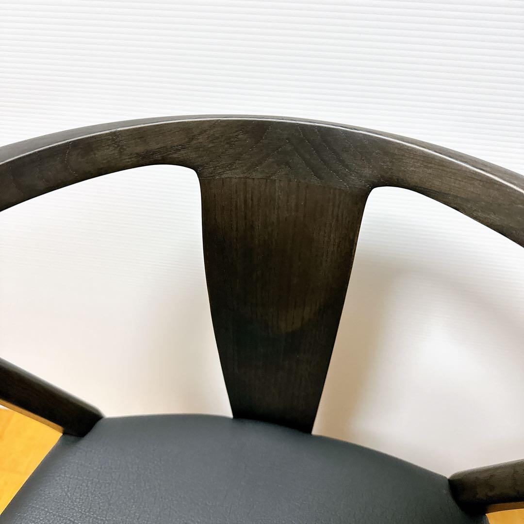 karimoku カリモク 日本製 CW46 ダイニングチェア 本革 レザー