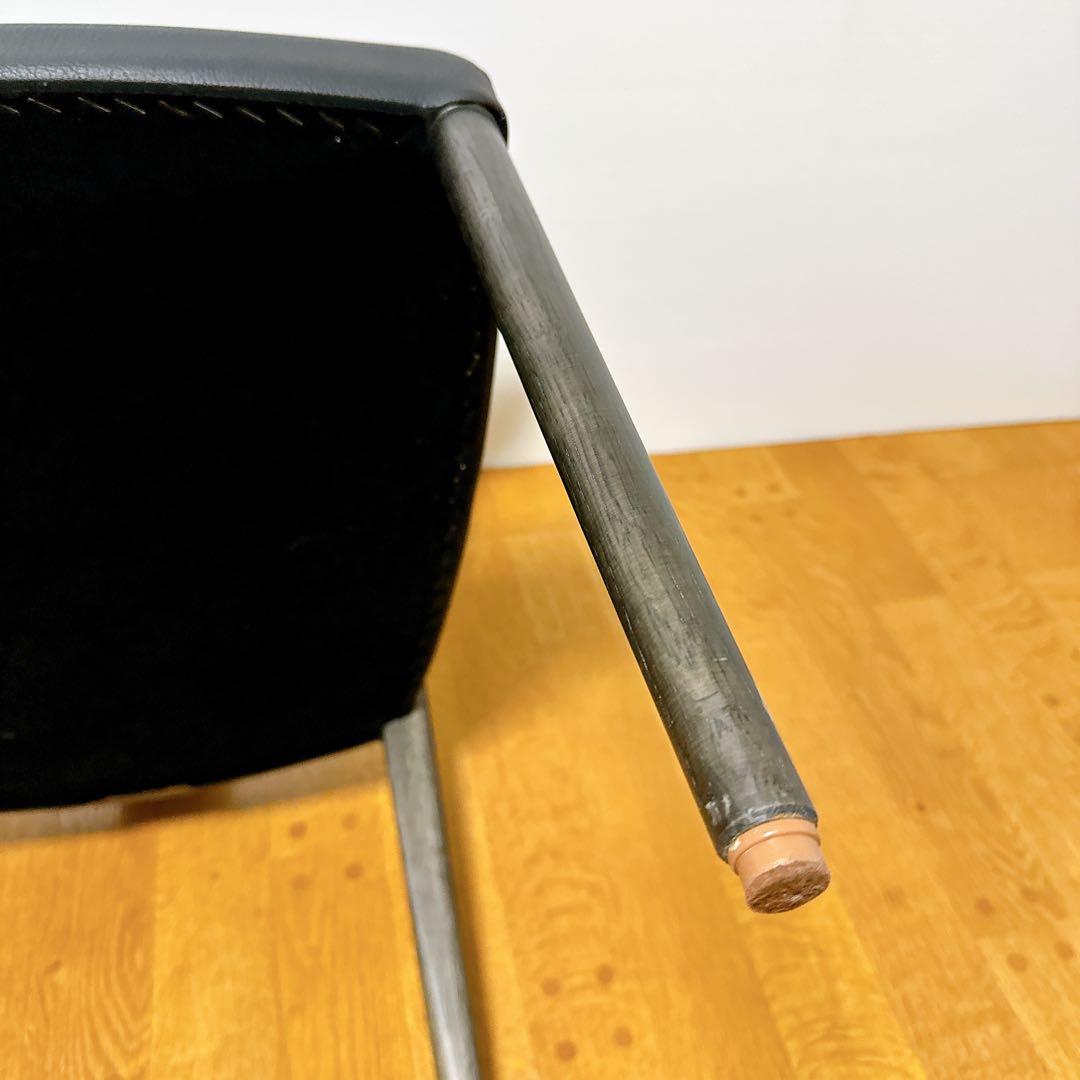 karimoku カリモク 日本製 CW46 ダイニングチェア 本革 レザー