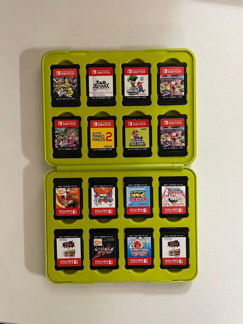 ニンテンドーSwitch カセットのみ16本セット　ソフトケースはおまけ