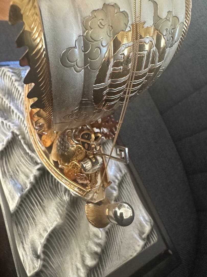 Rare 銀製 宝船 TAKEHIKO 関武比古 作 STERLING 985