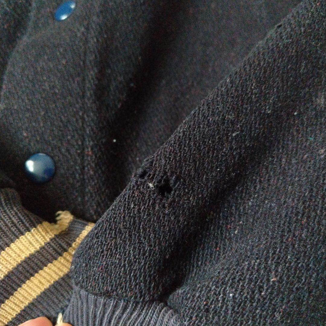 ランタグ 60s Champion スタジャン L ボロ ビンテージ