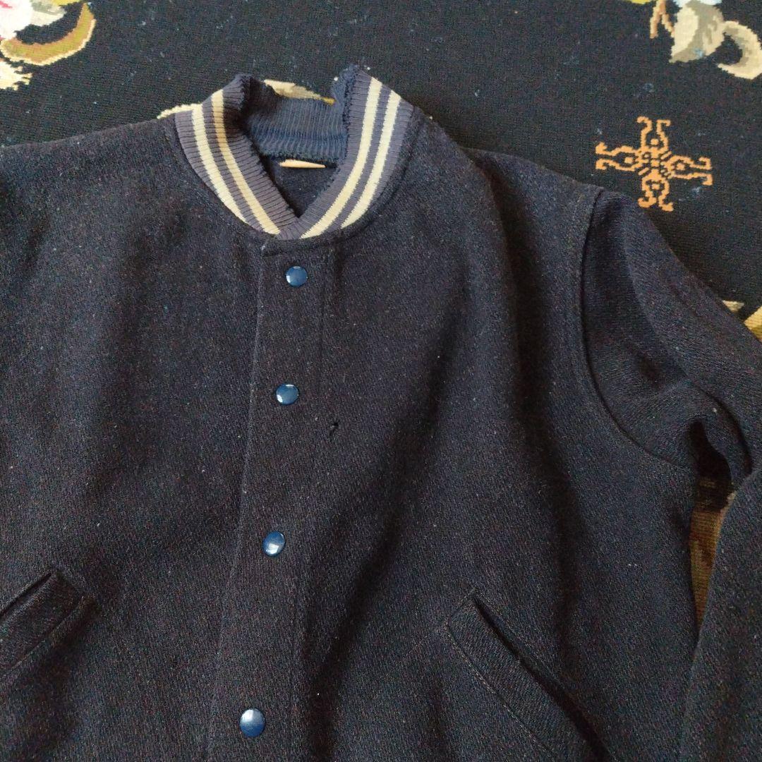 ランタグ 60s Champion スタジャン L ボロ ビンテージ