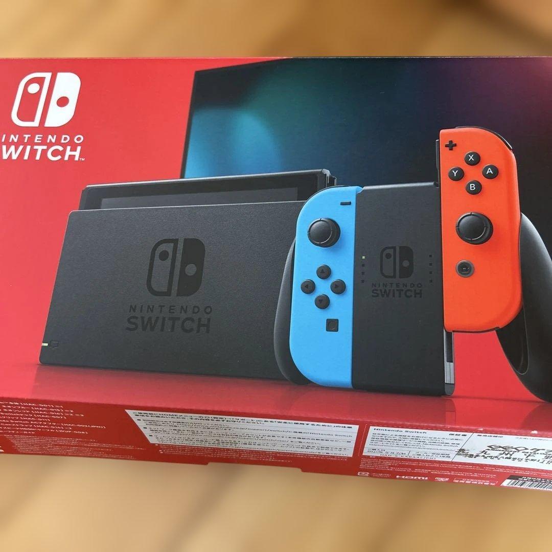 Nintendo Switch 青/赤 ジョイコン付き 説明必読！