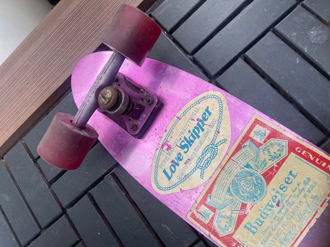 【希少】1970年代前半 ステンレス製 ヴィンテージ スケートボード