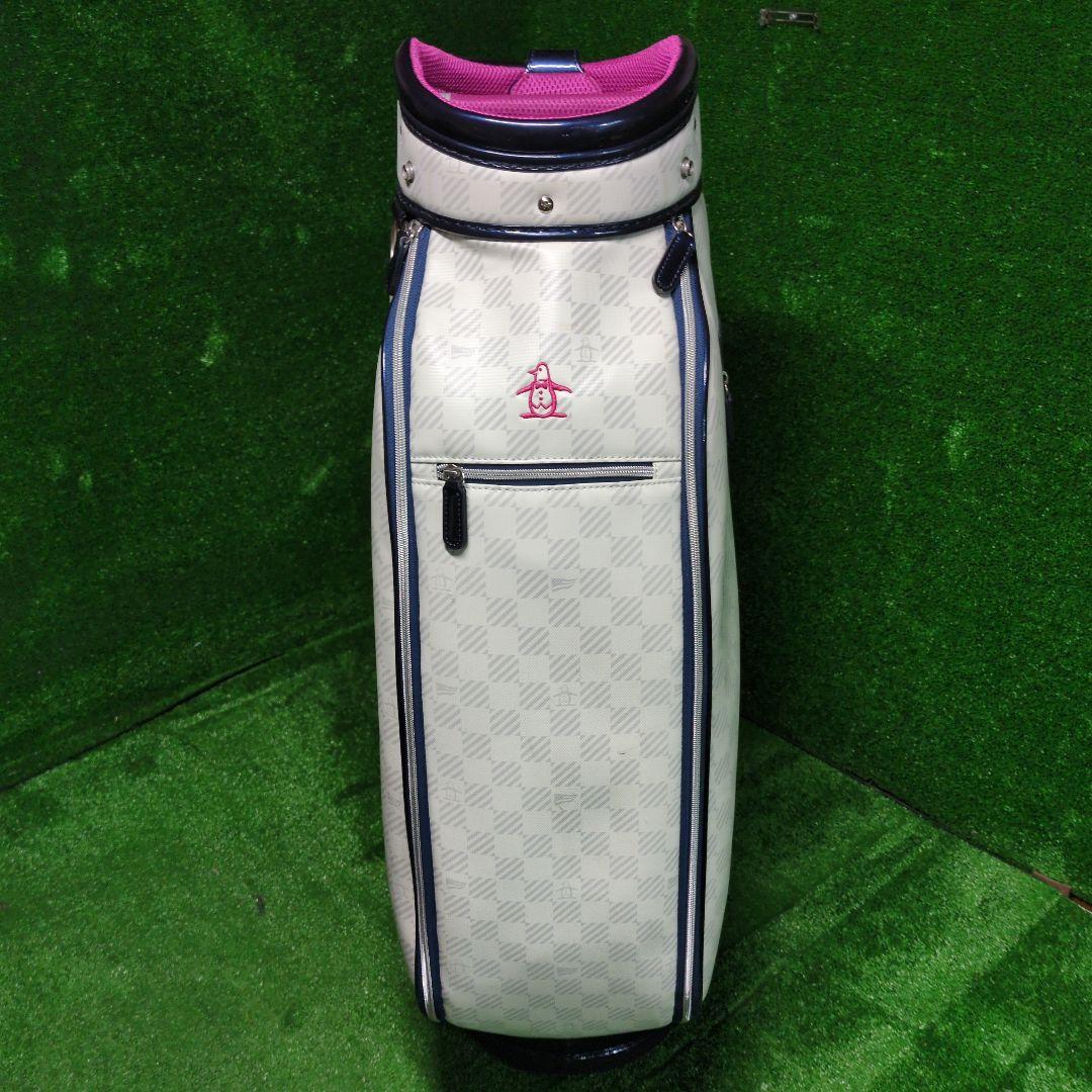 マンシングウェア レディース　キャディバッグ 5分割 46インチ　フードカバー付