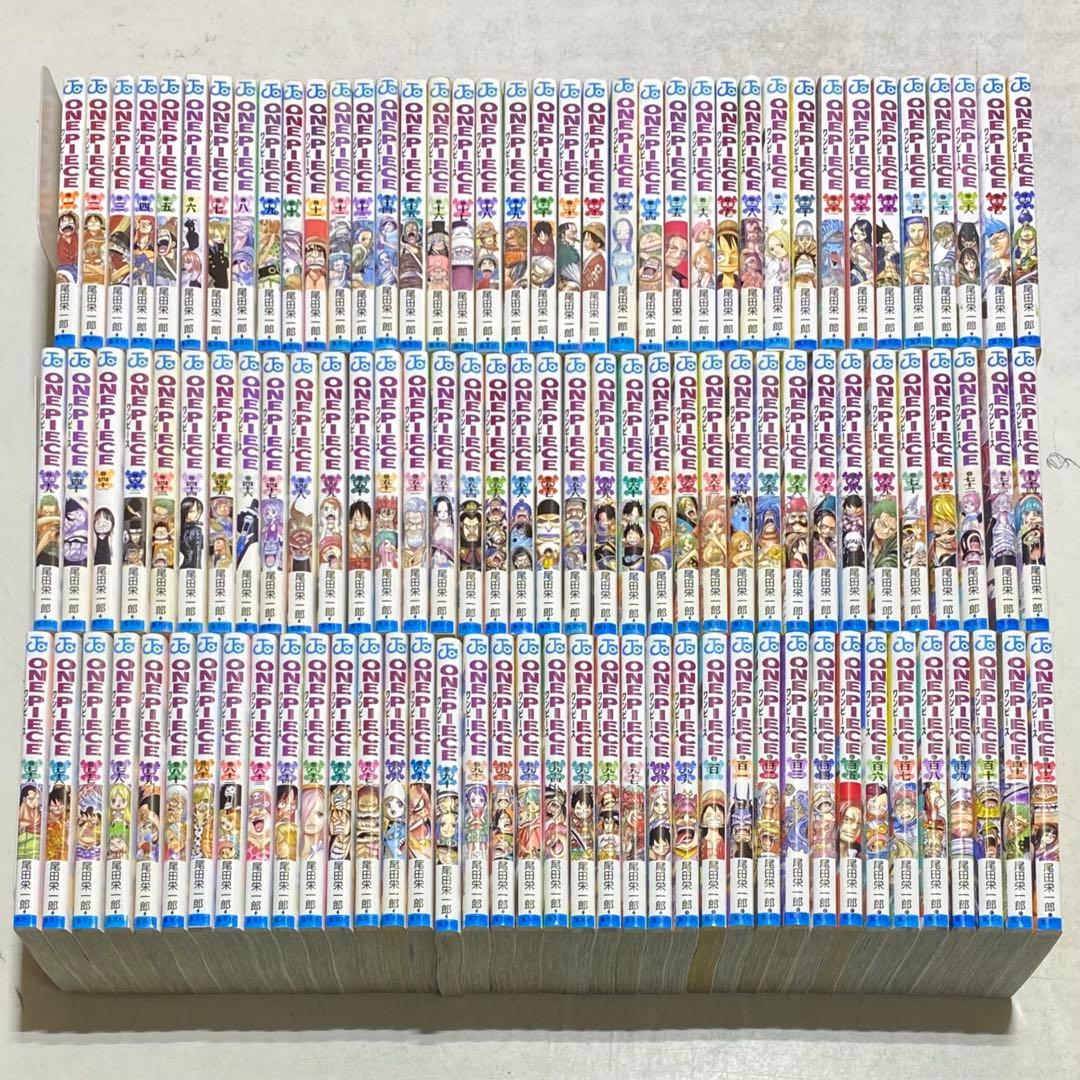 ONE PIECE ワンピース 最新刊全巻 1～112巻セット+大量おまけ付き！