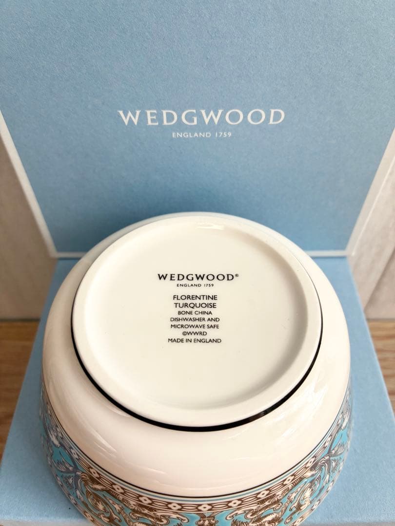  Florentine Turquoise ボウル 2個セット