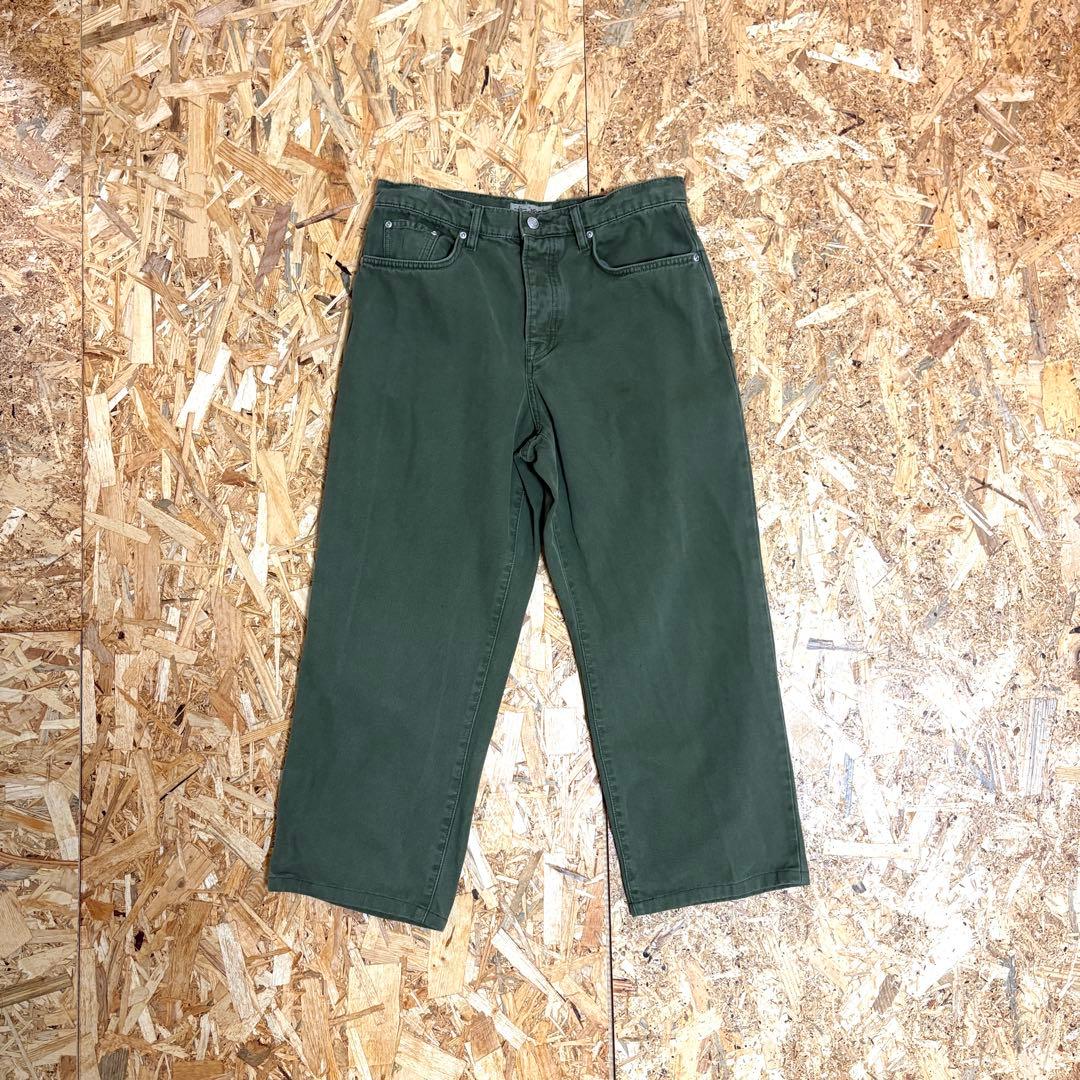 【定番】STUSSY Washed Canvas Big Ol' Jeans