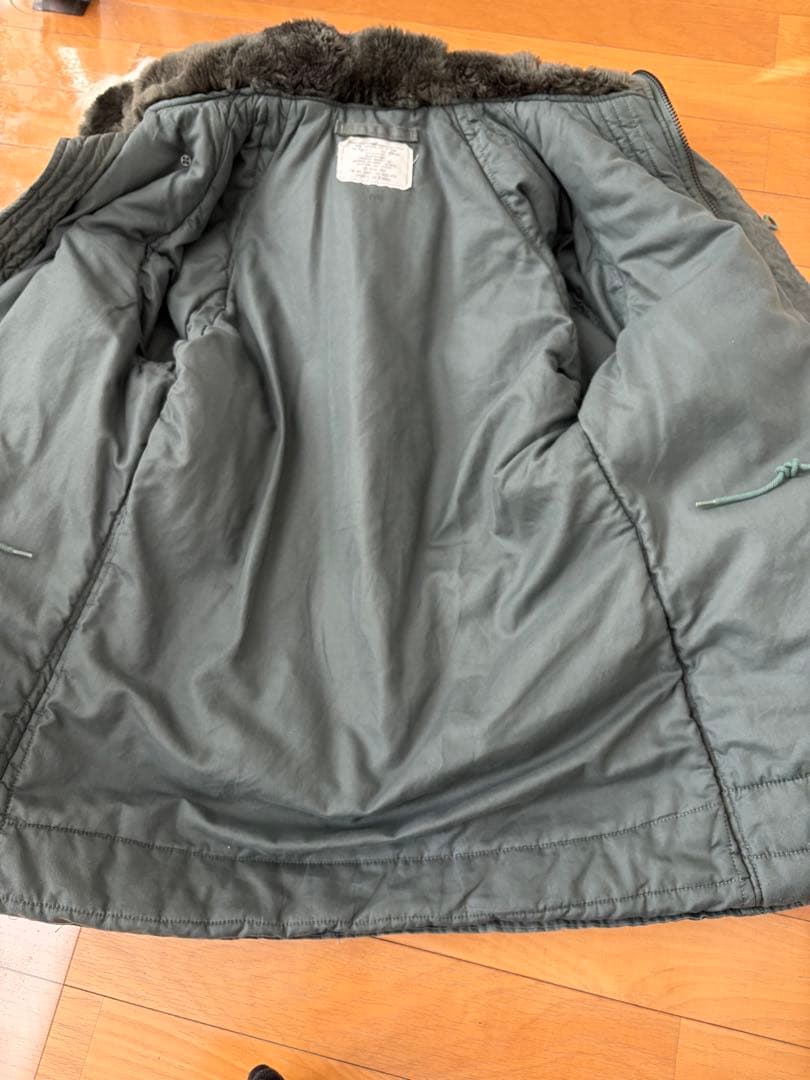 実物N-3Bフライトジャケット　Mサイズ