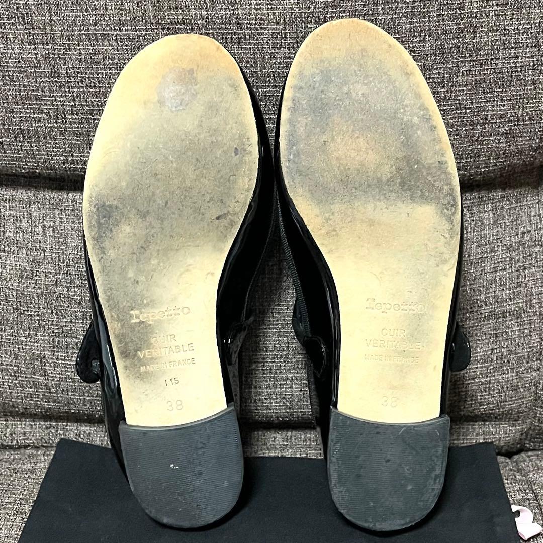 repetto レペット　メリージェーン　バレエシューズ　サイズ38/24センチ